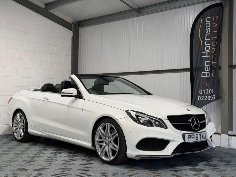 2016 Mercedes-Benz E Class 3.0 E350d V6 AMG Line Edition (Premium) Cabriolet G-Tronic+ Euro 6 (s/...