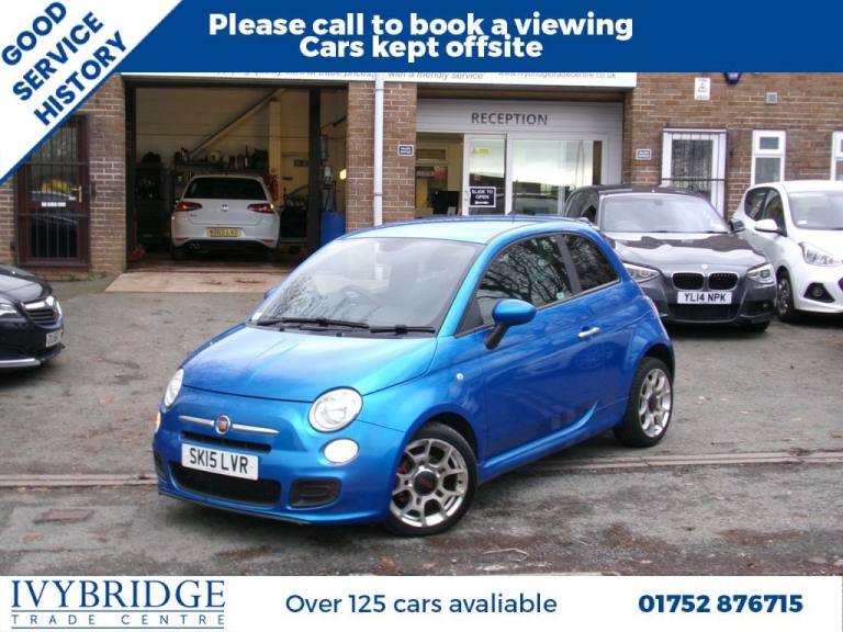 2015 15 FIAT 500 0.9 TWINAIR S HATCHBACK 3DR PETROL MANUAL EURO 6 (S/S) (105 PS)