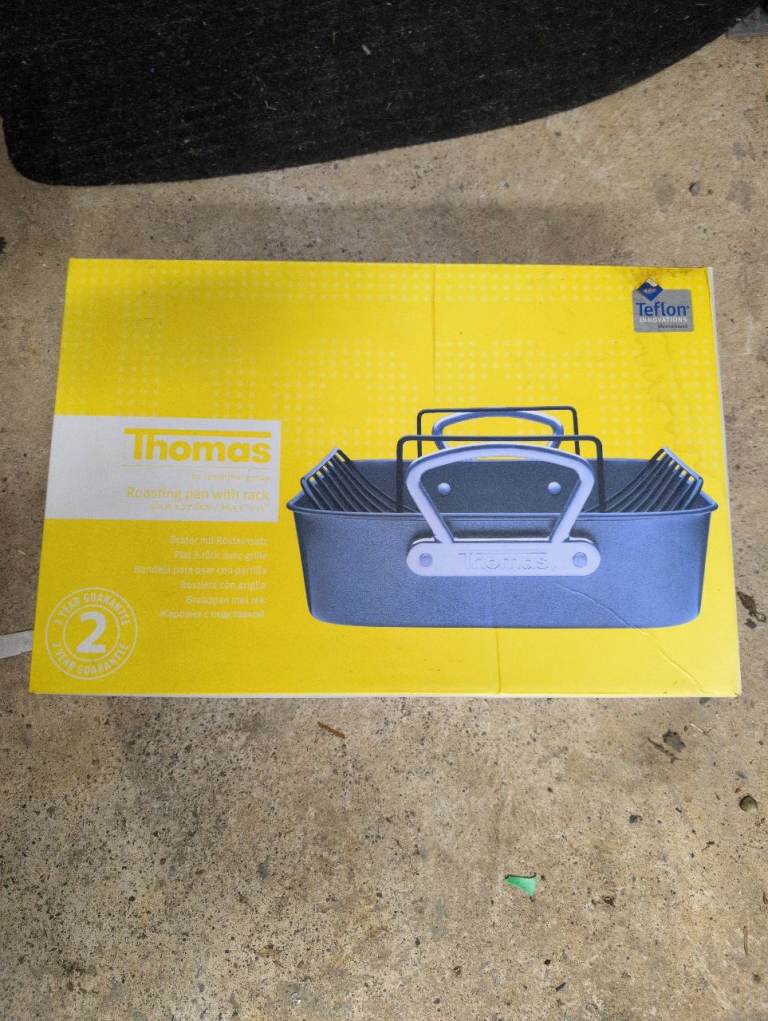 Thomas Roasting Pan with Rack – New, Boxed