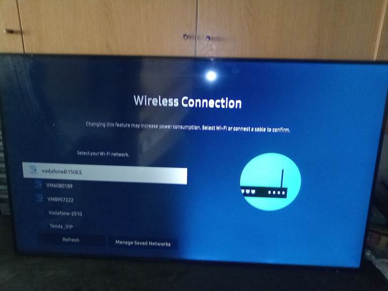 Samsung 55 inch smart TV 
