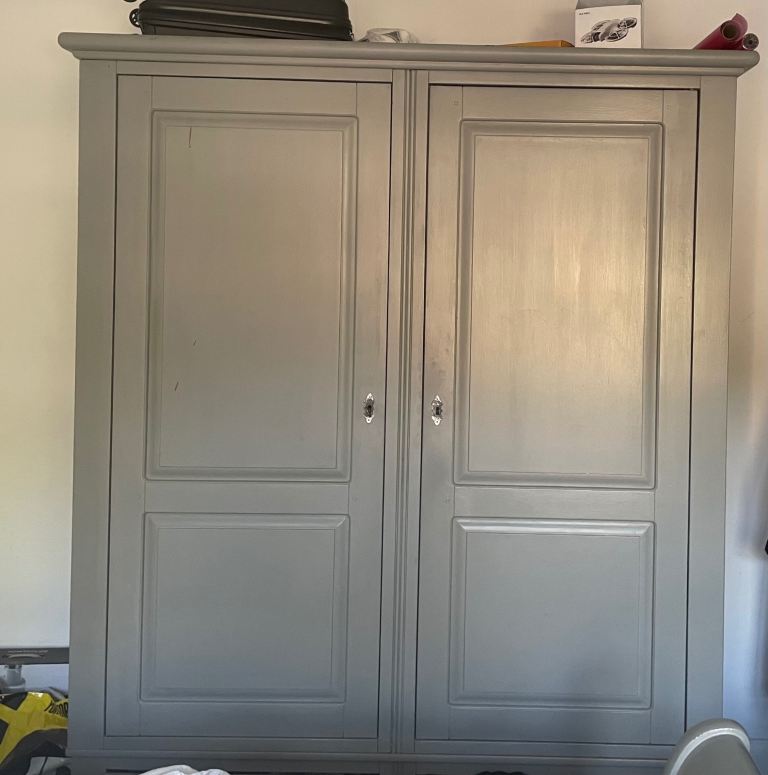 Full Bedroom Furniture Set – Grey, Good Condition