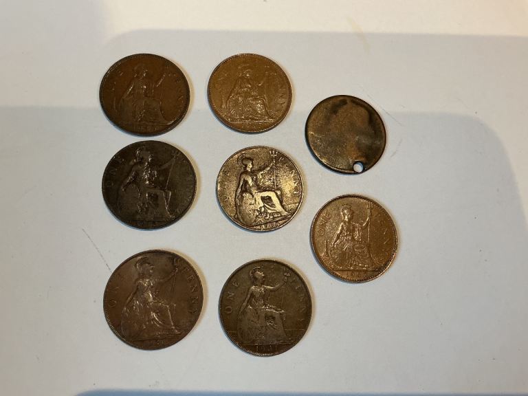 Old British coins 