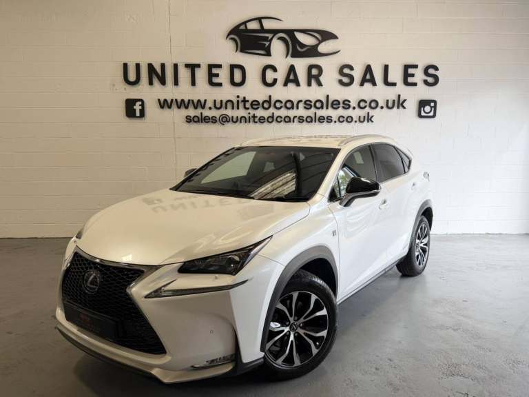 2015 Lexus NX 2.5 300h F Sport E-CVT 4WD Euro 6 (s/s) 5dr ESTATE Petrol/Electric Hybrid Automatic