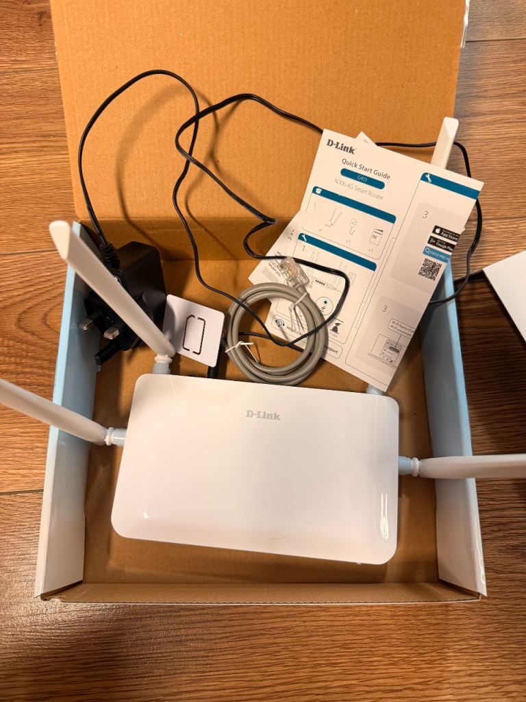 D-Link Eagle Pro AI G403 N300 4G Smart Router - Unlocked
