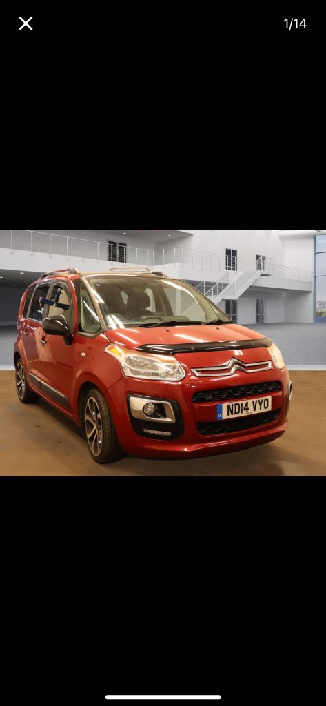 2014 Citroen C3 Picasso 1.6 HDi 8V Selection 5dr diesel long mot  MPV Diesel Manual