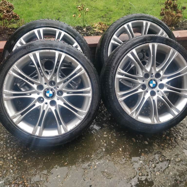 BMW MV2 18 ALLOY WHEELS WITH TYRES FOR E36, E46, E90, E91 AND Z SERIES