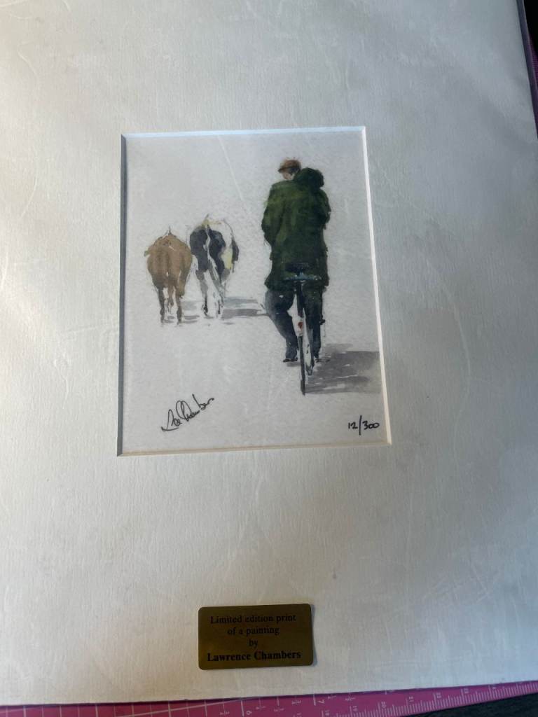 Limited edition print of a painting by Lawrence Chambers 12/300