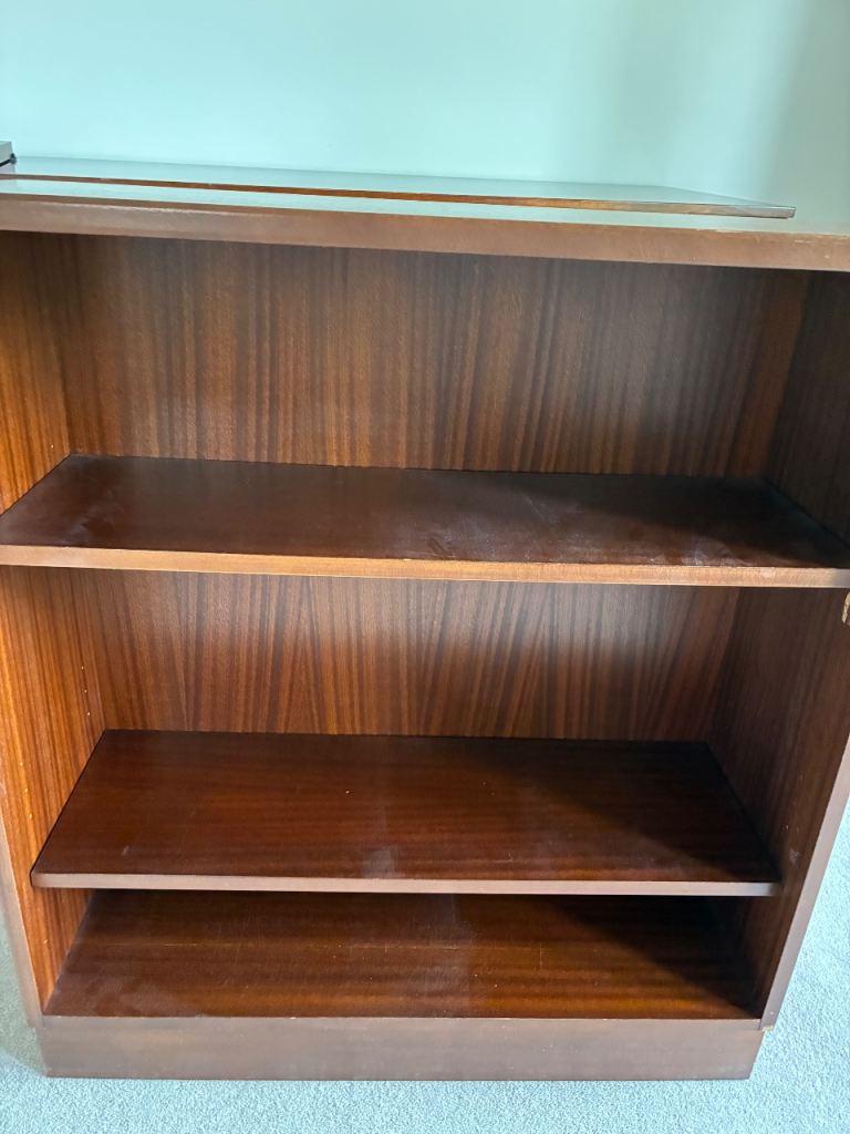 Solid wood bookcase
