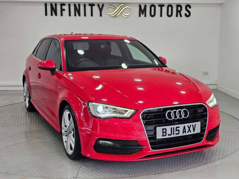 2015 Audi A3 2.0 A3 Sportback S Line TDI 5dr Hatchback Diesel Manual