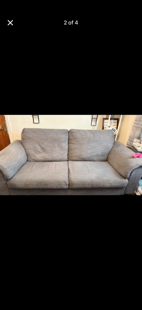 Gray 3+2 sofas