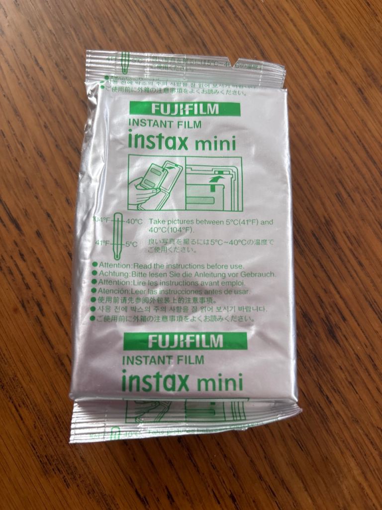 Instax mini film 10 slides 
