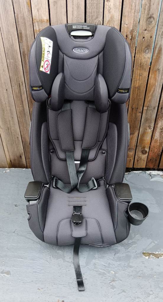 Graco SlimFit 3-1 Convertible Car Seat 0-36KG with Airbag and 10 Position Adjustments