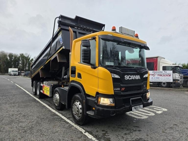 2019 Scania P410 XT 8x4 tipper