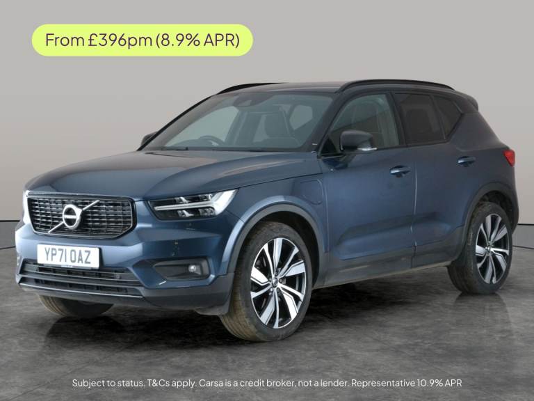 2021 Volvo XC40 1.5h T5 Twin Engine Recharge 10.7kWh R-Design Pro SUV 5dr Petrol Plug-in Hy Suv P...