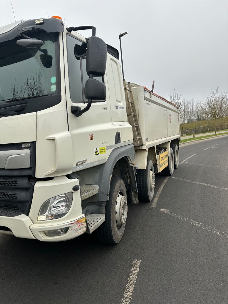 DAF CF 450 Tipper Aluminium Body Sleeping cab