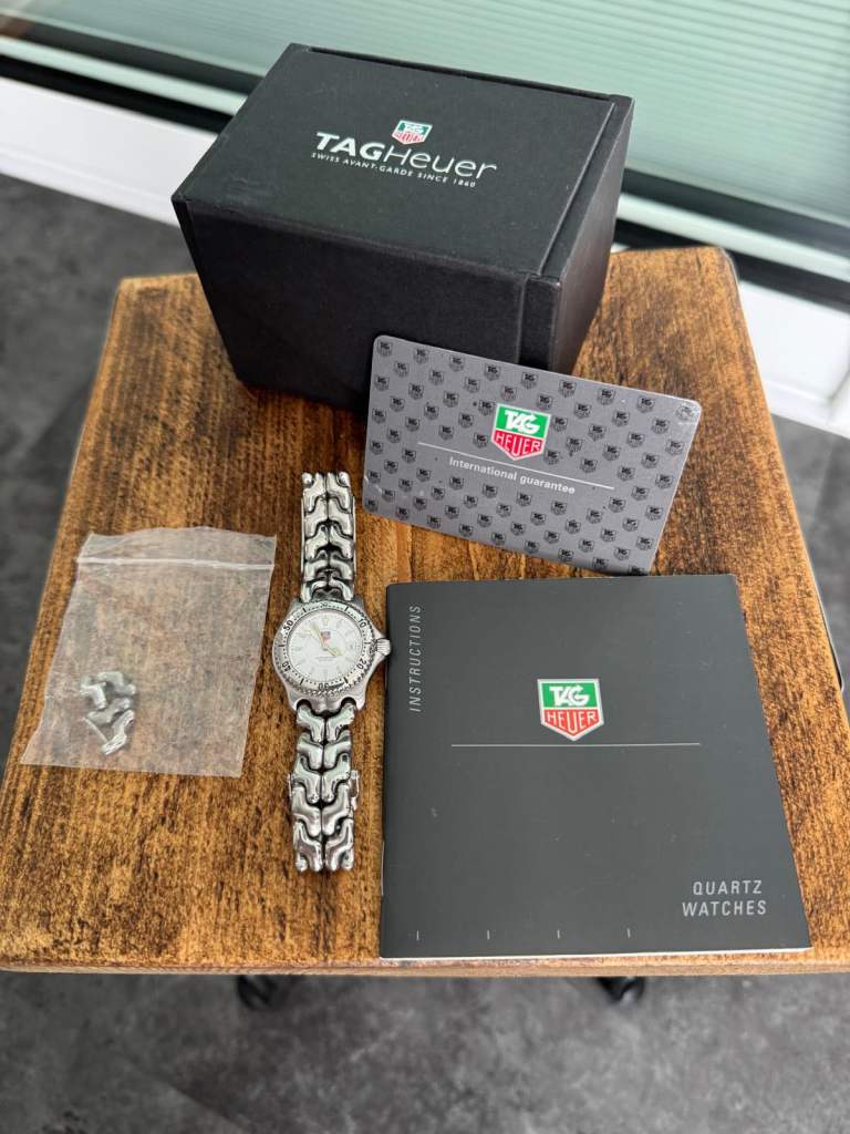Vintage Collection TAG Heuer 2000 Pro WK1312 Quartz Date Ladies Watch with ORIGINAL Guarantee/Box