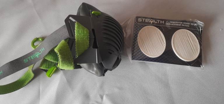 Respirator dust mask and filters