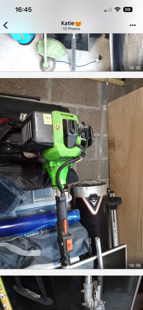 Petrol strimmer
