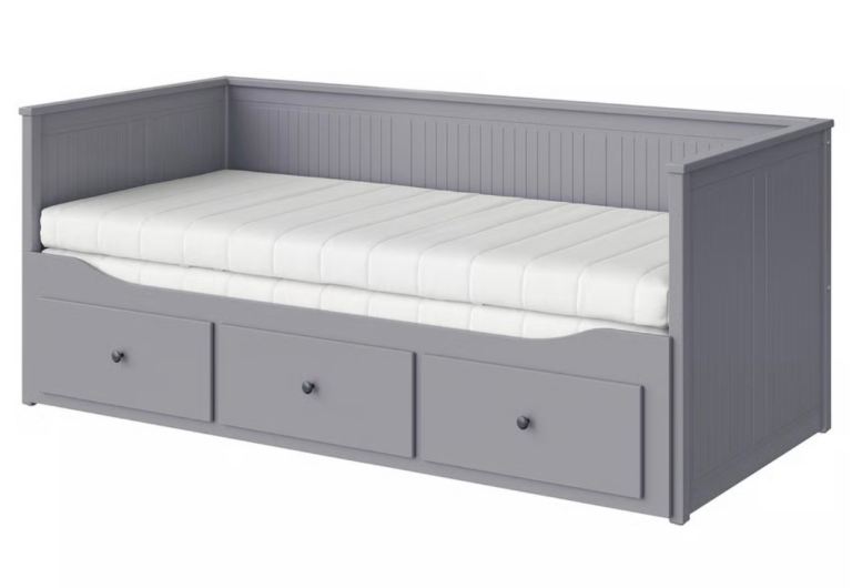 image for Ikea single bed day bed with drawers