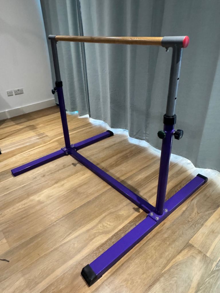 Children’s Gymnastics Kip Bar — Adjustable Height, Excellent Condition