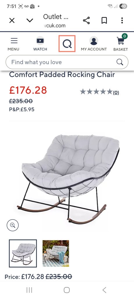 Garden rocker 
