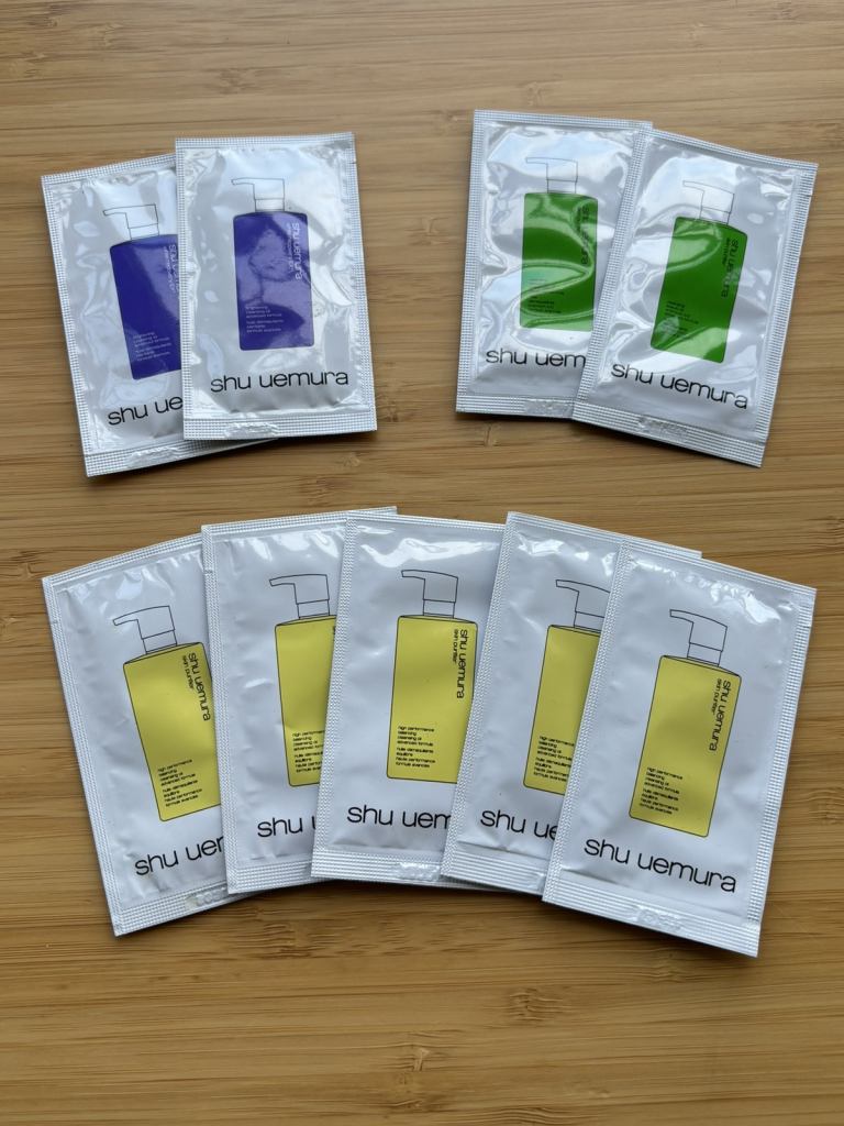 Shu Uemura Botanic Oil Plant-Based Cleansing Oil 9 x 4ml Travel Sample