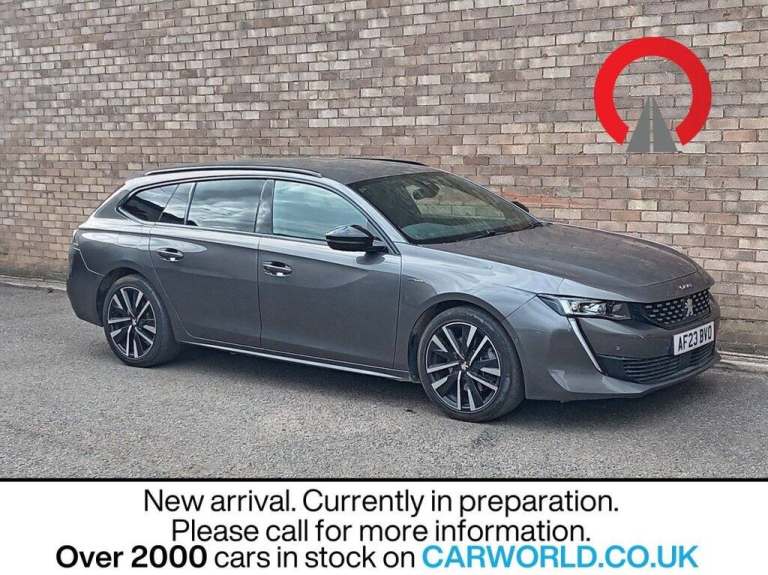 2023 Peugeot 508 SW 1.6 12.4kWh GT Estate 5dr Petrol Plug-in Hybrid e-EAT Euro 6 (s/s) (225 ps) E...