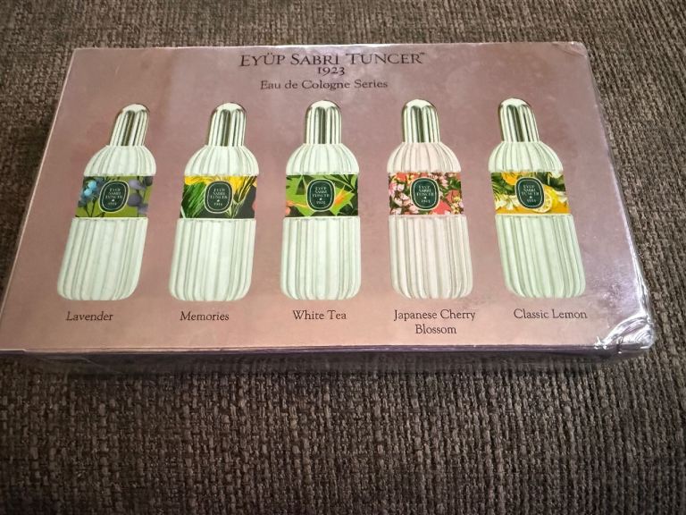 Eyüp Sabri Tuncer Eau de Cologne Gift Set – 5 Mini Bottles