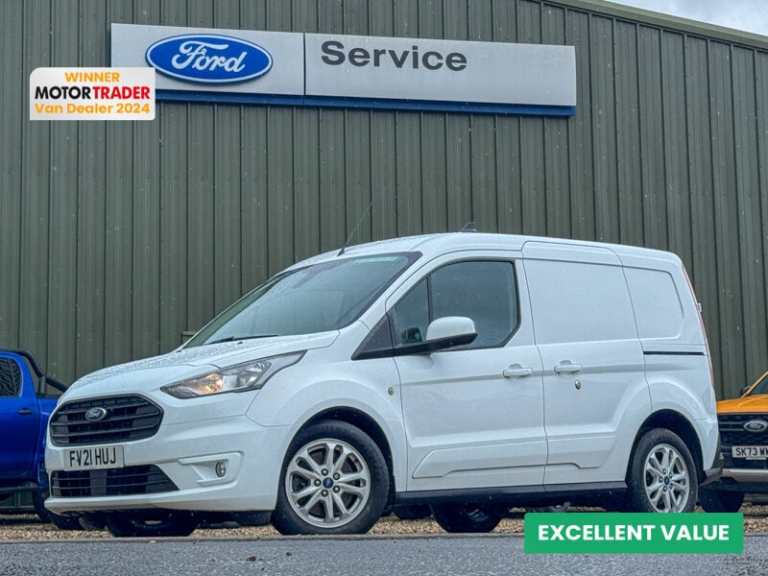 2021 Ford Transit Connect AUTO SWB L1H1 200 Limited Air Con Camera Navigation EURO 6 Panel Van Di...