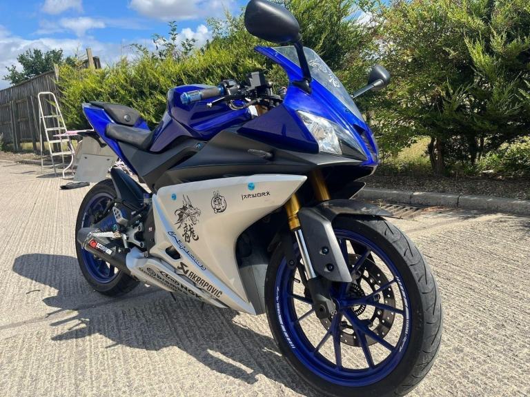 2016 16 YAMAHA YZF R125 ABS YZFR125 LEARNER LEGAL 125 CBT SPORTS BIKE YZF R 125