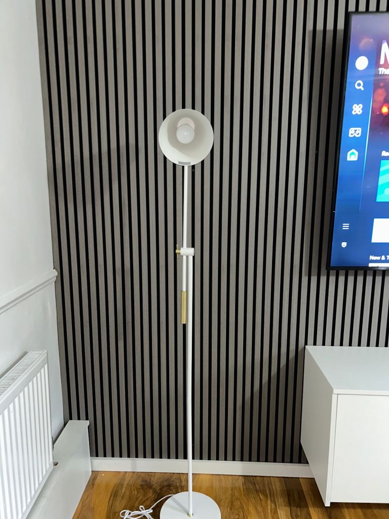 Habitat Vesper Cone Task Floor Lamp - White