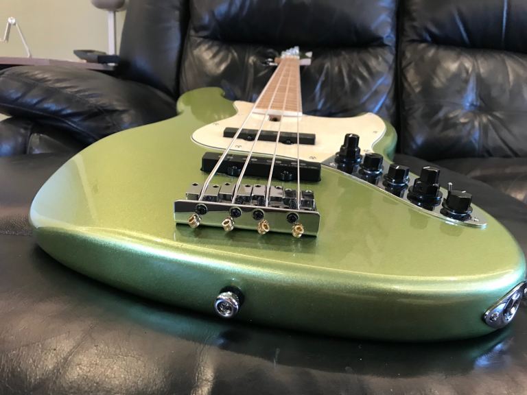 Sire Marcus Miller V7 Swamp Ash 4-string Bass Guitar - Sherwood Green, brand new condition!