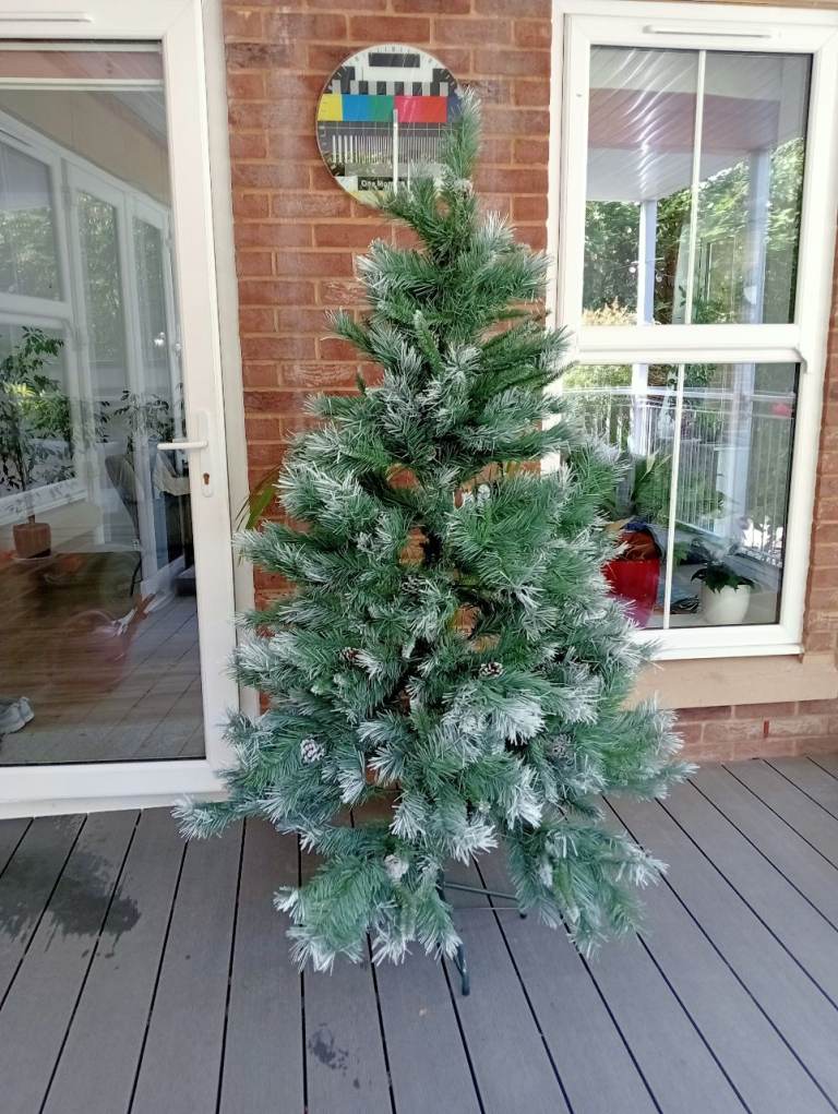 National Tree Company 6ft Artificial Harvard Blue Fir Christmas Tree