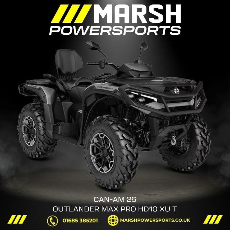 Can-Am Outlander Max Pro HD10 XU T 2026 - Can-Am Dealer - Buy Now!