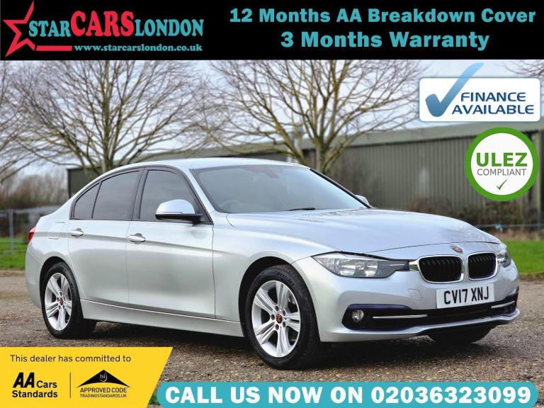 2017 BMW 3 Series 2.0 320i Sport Auto Euro 6 (s/s) 4dr SALOON Petrol Automatic