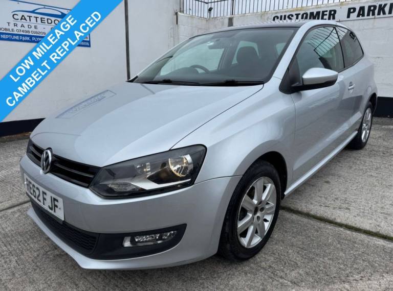 2012 62 VOLKSWAGEN POLO 1.4 MATCH HATCHBACK 3DR PETROL MANUAL EURO 5 (85 PS)