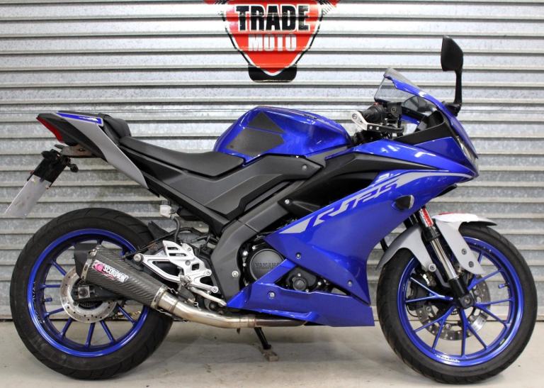 2021 21 YAMAHA YZF-R125 ABS GEN3 TRADE SALE BLUE LEARNER LEGAL 14K NEW MOT R 125