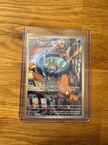 148 142 pokemon card Squirtle Stellar Crown 148/142 CGC 10