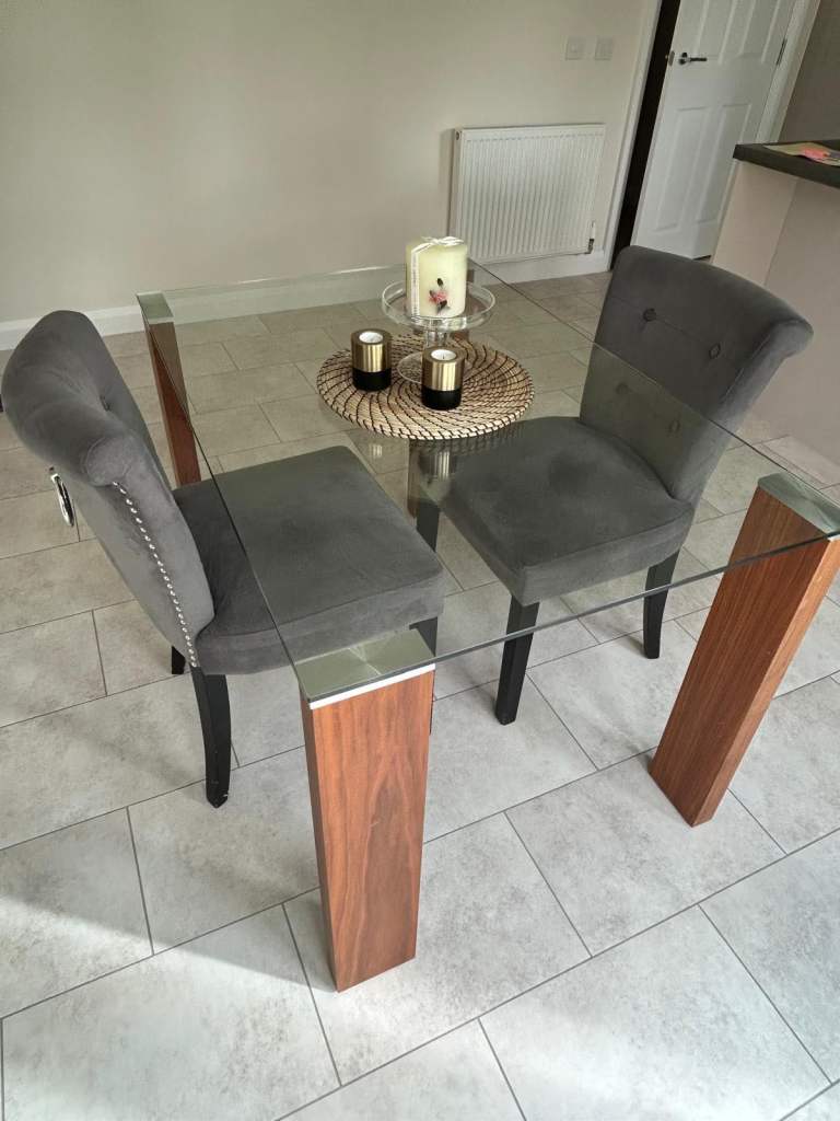 Dwell Glass Dining Table