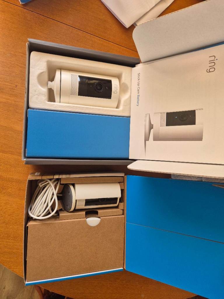 2 x Ring cameras 