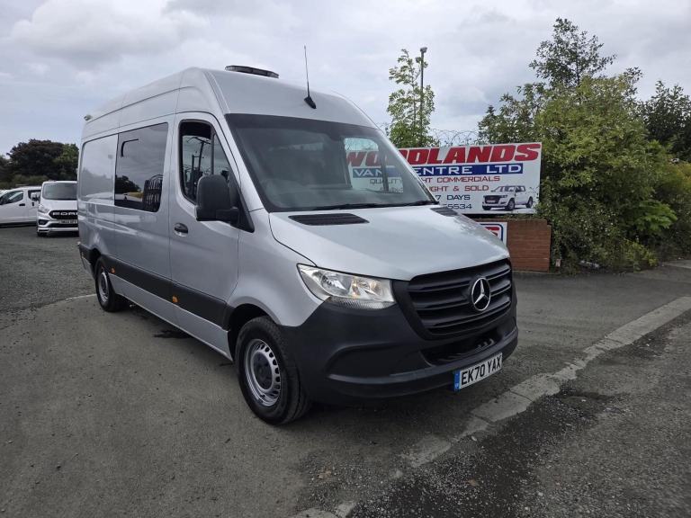 2020 ON 70 PLATE MERCEDES BENZ SPRINTER 315 CDI MWB MESS UNIT 70K ULEZ FREE ZONE