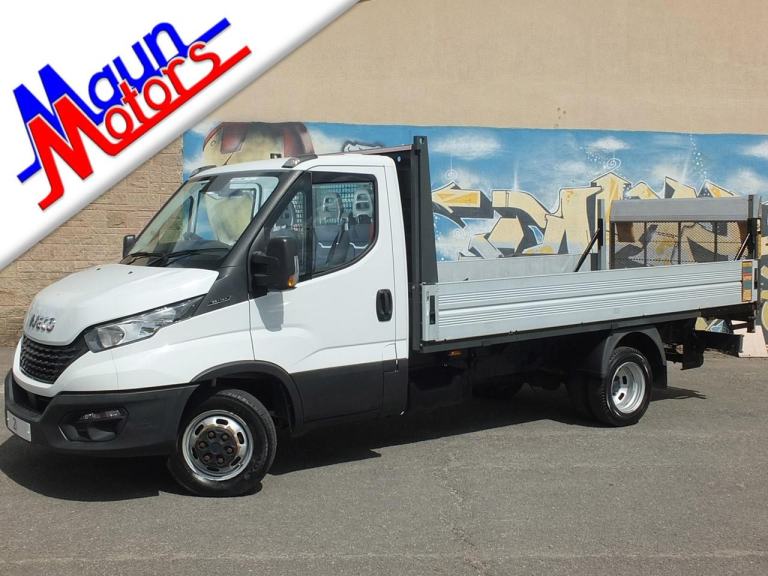 2021 Iveco Daily 35C14, DROPSIDE with TAIL LIFT & AIR CON