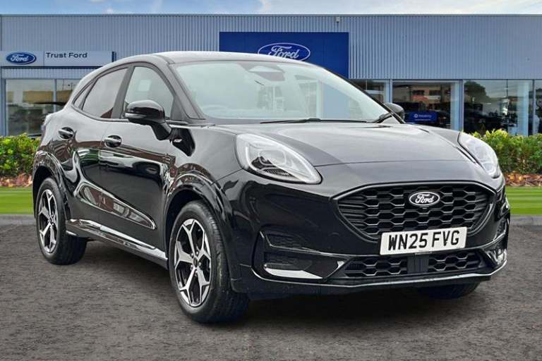 2025 Ford Puma 1.0 EcoBoost Hybrid mHEV ST-Line 5dr DCT**REAR CAMERA - SAT NAV - APPLE CAR Hatchb...