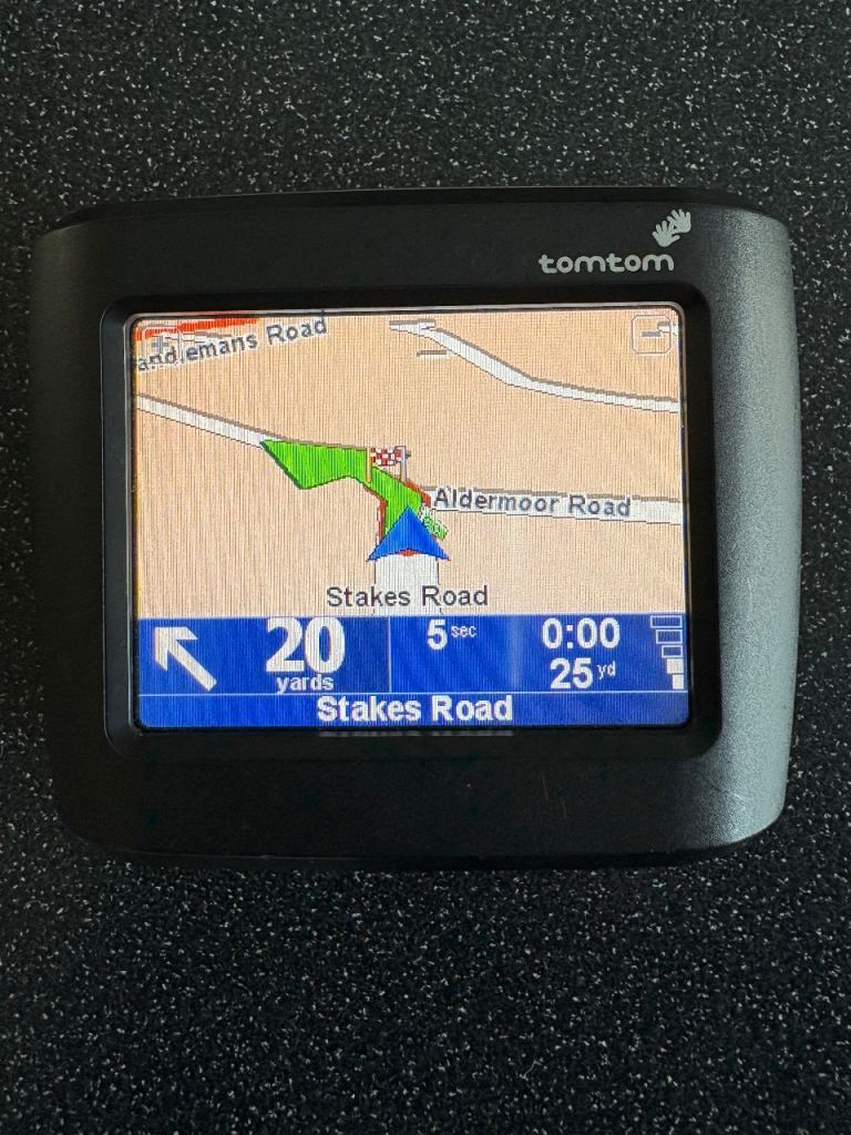 tomtom ONE with accessories first edition vintage collectible 