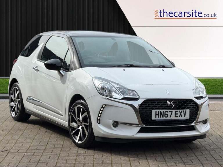 2017 DS Automobiles DS 3 1.2 PureTech Connected Chic Euro 6 3dr HATCHBACK Petrol Manual