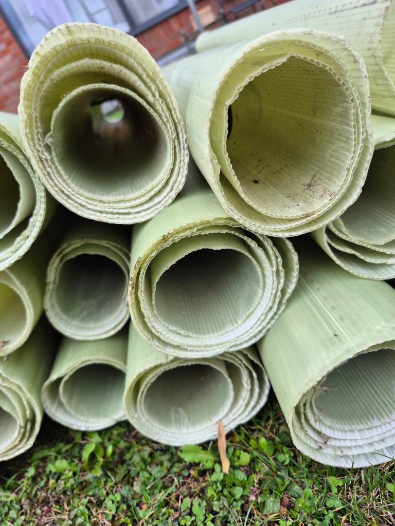 166 tree guards and 40 stakes