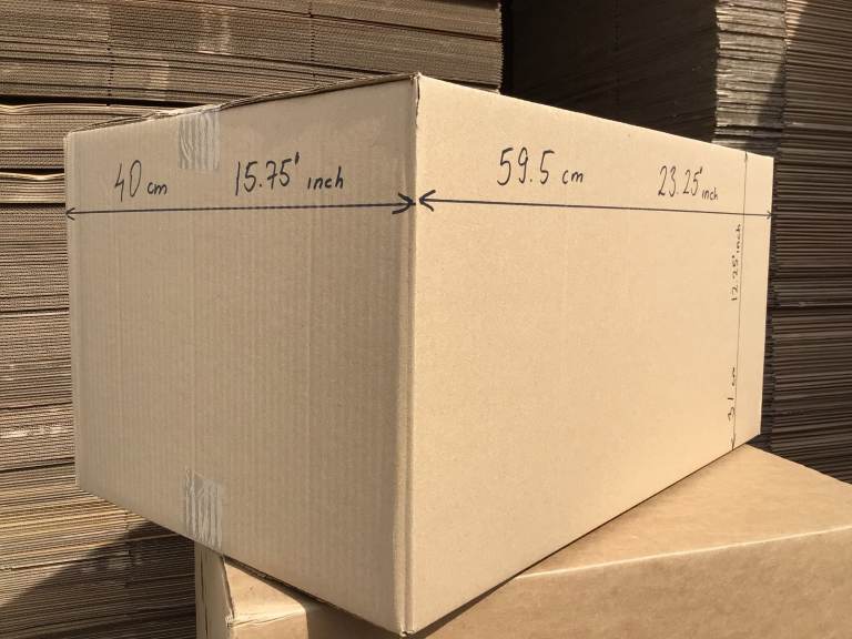 XL large House Moving Strong Cardboard Boxes 600x400x300 mm