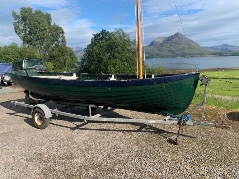 16ft clinker built dinghy 