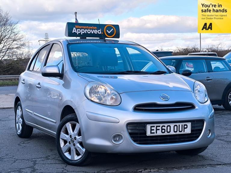 2011 Nissan Micra 1.2 Petrol Automatic 12V Acenta Hatchback 5dr 2 Keys Euro 5 ULEZ Compliant HATC...