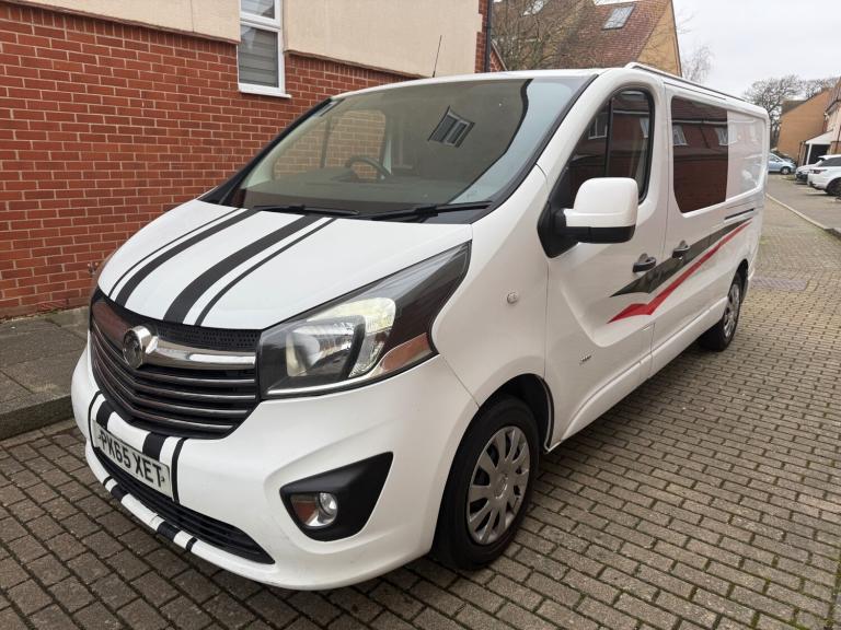 2015 Vauxhall Vivaro 2900 1.6CDTI 115PS Sportive H1 Camper Van PANEL VAN Diesel Manual